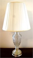 Crystal Lamp - 30" tall