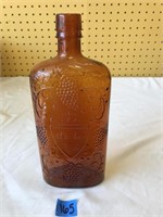 Antique Amber Colored Windsor Co. Bottle