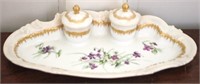 Limoges Inkwell Tray - 12 x 6
