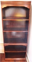 Wood Open Bookshelf - 30 x 77 x 17