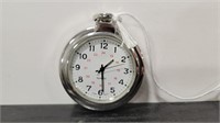 Men Open face Quart Pocket Watch