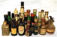 21 Vintage Mini Bottles