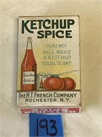 Vintage Ketchup Spice Box, The R.T. French Company