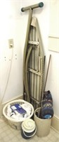 Lot of Assorted Items to include Ironing Board