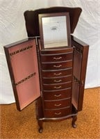 Pressed Wood Jewelry Cabinet