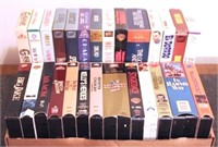 Tray Lot of Assorted VHS Movies