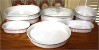 8pcs Corning ware Cookware/Dishes