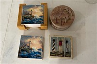 Assorted Lighthouse Coasters