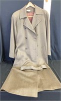 Classic Ann Taylor Double Breasted Coat