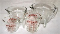 Pyrex Measuring Cups & More (4 items)