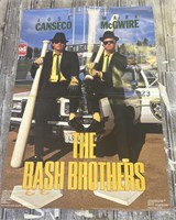 Mark McGwire Jose Canseco Poster Bash Brothers Lot