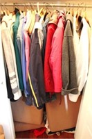 Closet Lot of Assorted Coats & More