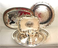 Lot of Assorted Silver Plated Items