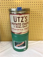 Utz and Hammond Chip Tins