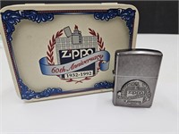 60th Anniversary 92 ZIPPO in Original Tin Box