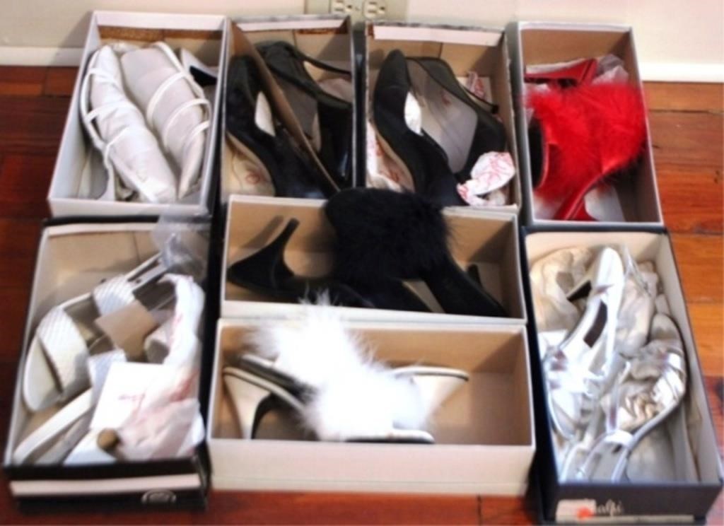 8 Pairs of Women's Shoes - size 7.5