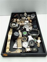 27 MISC. WATCHES-FOR PARTS OR FOR REPAIR
