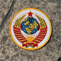 Soviet space patch CCCP National Large Emblem
