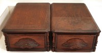 Wood Glove Drawer Boxes - 9 x 14 x 5