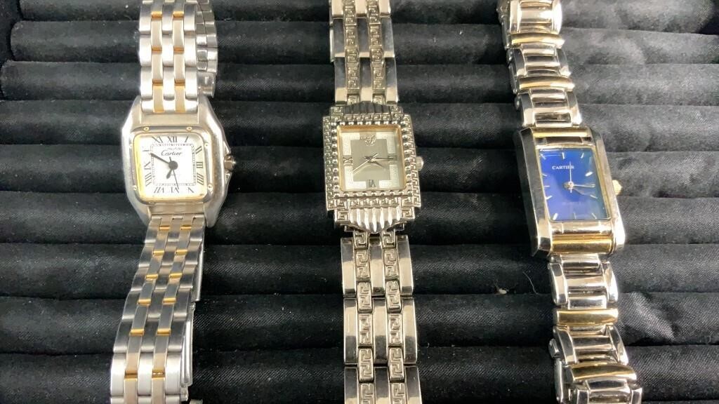 Cartier & Versace Replica Watches