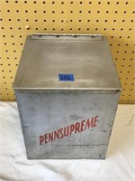 Antique PennSupreme Milk Box