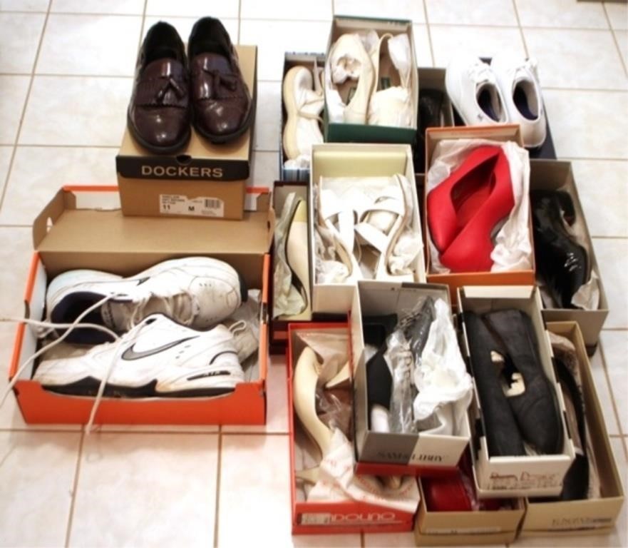 Lot of Assorted Shoes w/ boxes