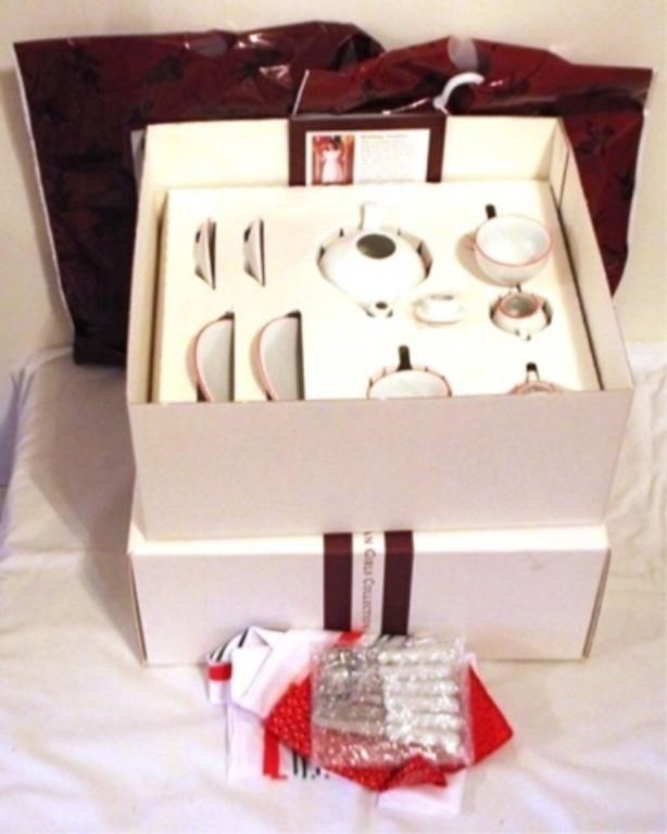 American Girl Porcelain Tea Set in Box