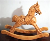 Wood Rocking Horse - 11 x 4 x 10