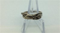 Sterling Silver Ring w/ Woman