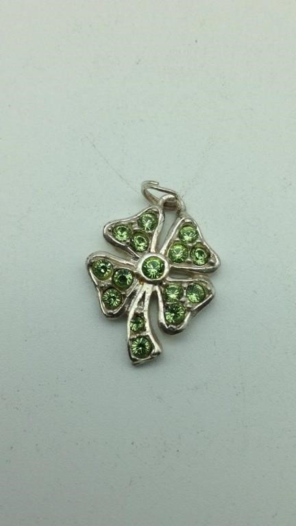4-leaf Clover Sterling Silver Pendant