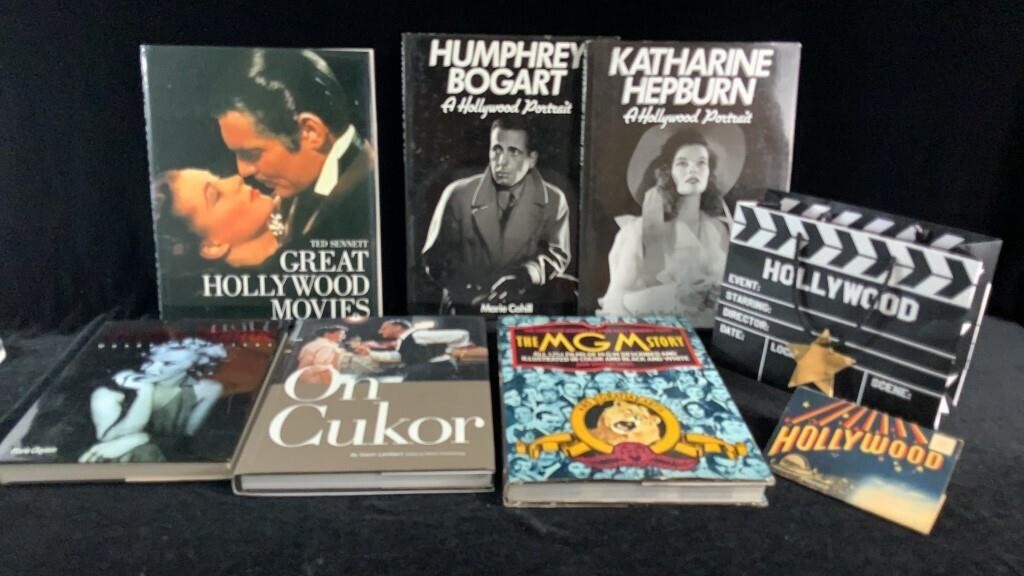 Hollywood Books, Postcards, Shopping Bag