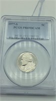 1977S PCGS PR69DCAM Nickel