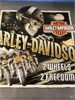 Harley-Davidson Metal Sign - 15" x 15"