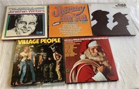 (21) Vinyl Records: Various Styles
