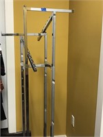 Stationary 4 Point Clothing Rack