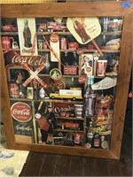Framed Coca-Cola Picture, Puzzle