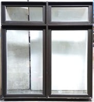 Double Fixed Casement Window with Transoms