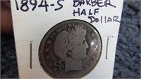 1894 S BARBER HALF DOLLAR