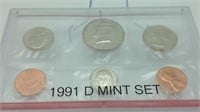 1991D U.S Mint Set