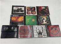 Lot of 10 Hard Rock / Heavy Metal CD's
