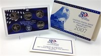 2007 U.S Mint 50 State Quarter Proof Set