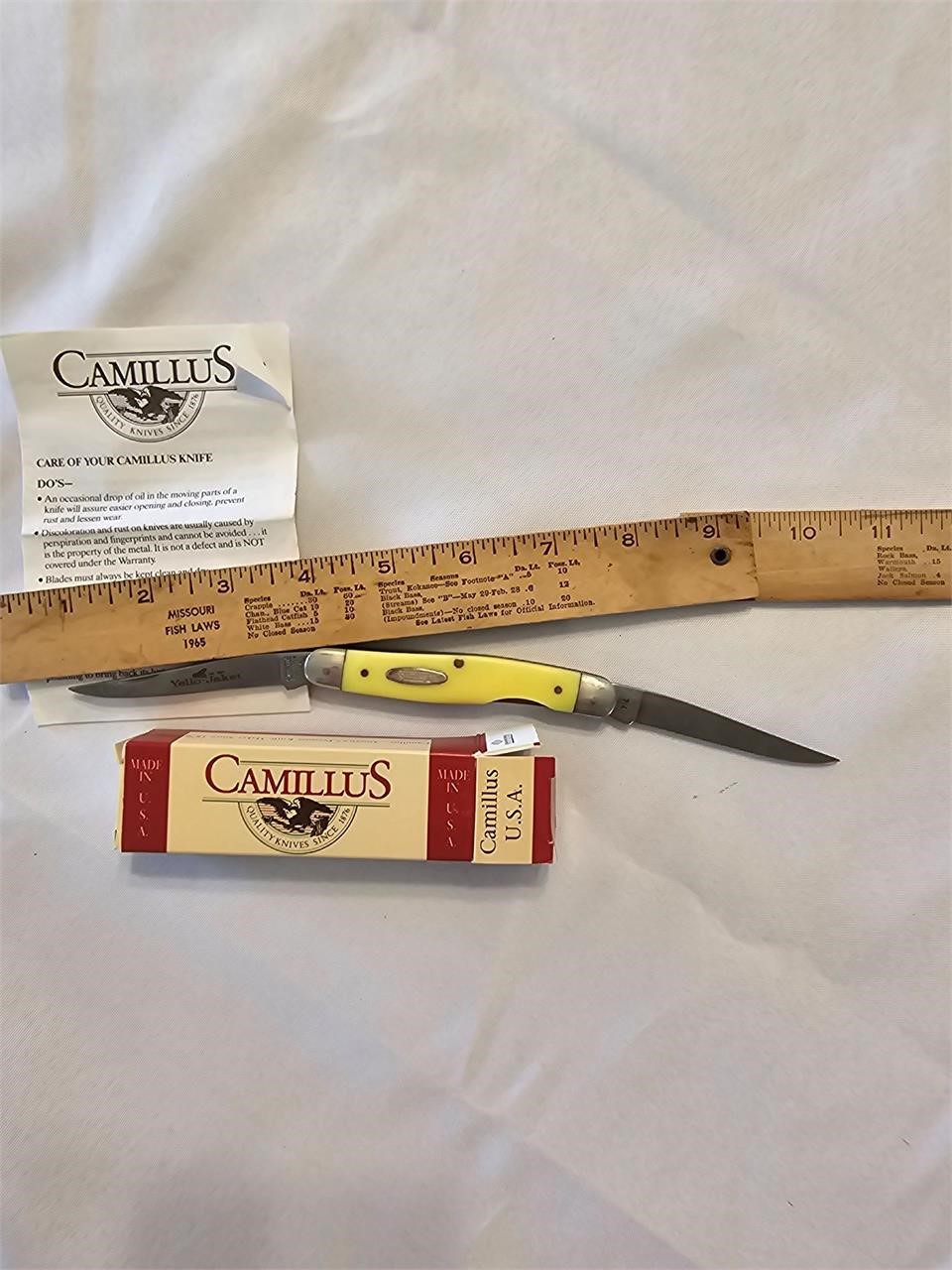 Camillus- Yellow Jacket Folding Knife