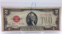 1928G Red Seal $2 Bill