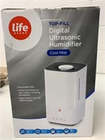 Top Fill Digital Ultrasonic Humidifier Cool Mist