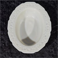 Indiana Custard oval bowl