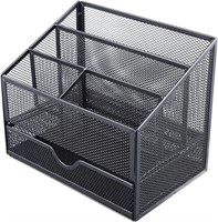 Metal Mesh Stationary Organizer