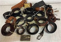 Belts & Buckles: Vintage Leather Belts, Tommy