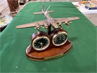 B17 Flying Fortress 80th Anniversary Clock/Therm