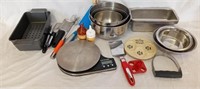 Cooking Scale Mixing Bowls, Cake Pans