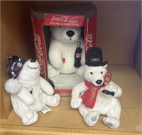 Coca Cola Plush Lot